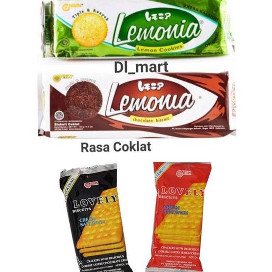 

Nissin Lemonia biskuit / Lovely Biskuit Lemon / lemon biscuit / Nissin Lovely coklat biskuit