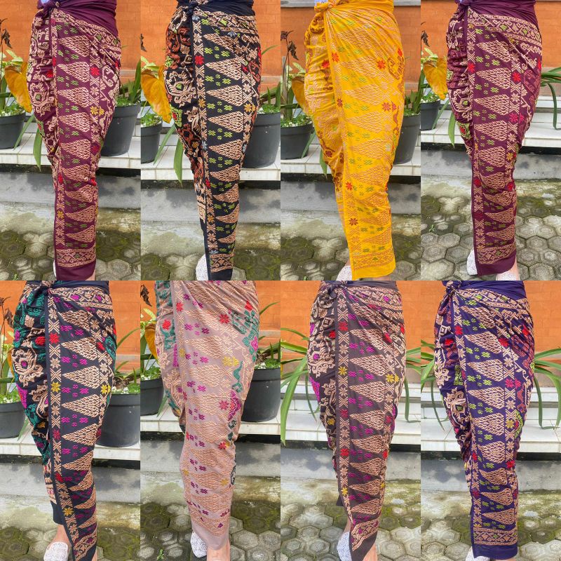 Kebaya Bali By Ani Kamen Songket Bordir Lembaran