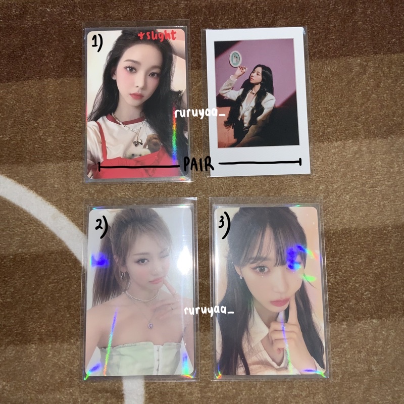 PHOTOCARD SG22 AESPA SEASONS GREETING 2022 PC KARINA GISELLE NINGNING SELCA BENEFIT POB MUSICNDRAMA 