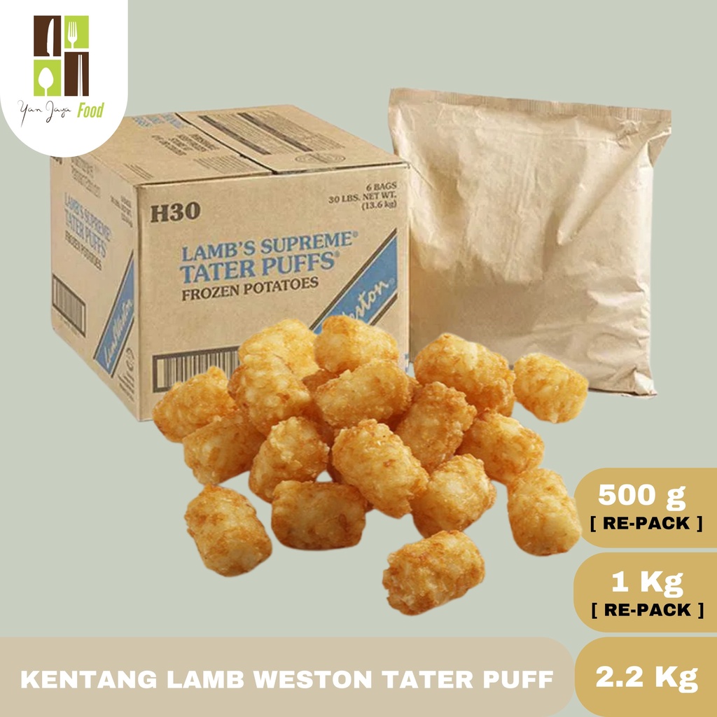 Lamb Weston Kentang Tater Puffs Tater Tots Kentang Pom Pom