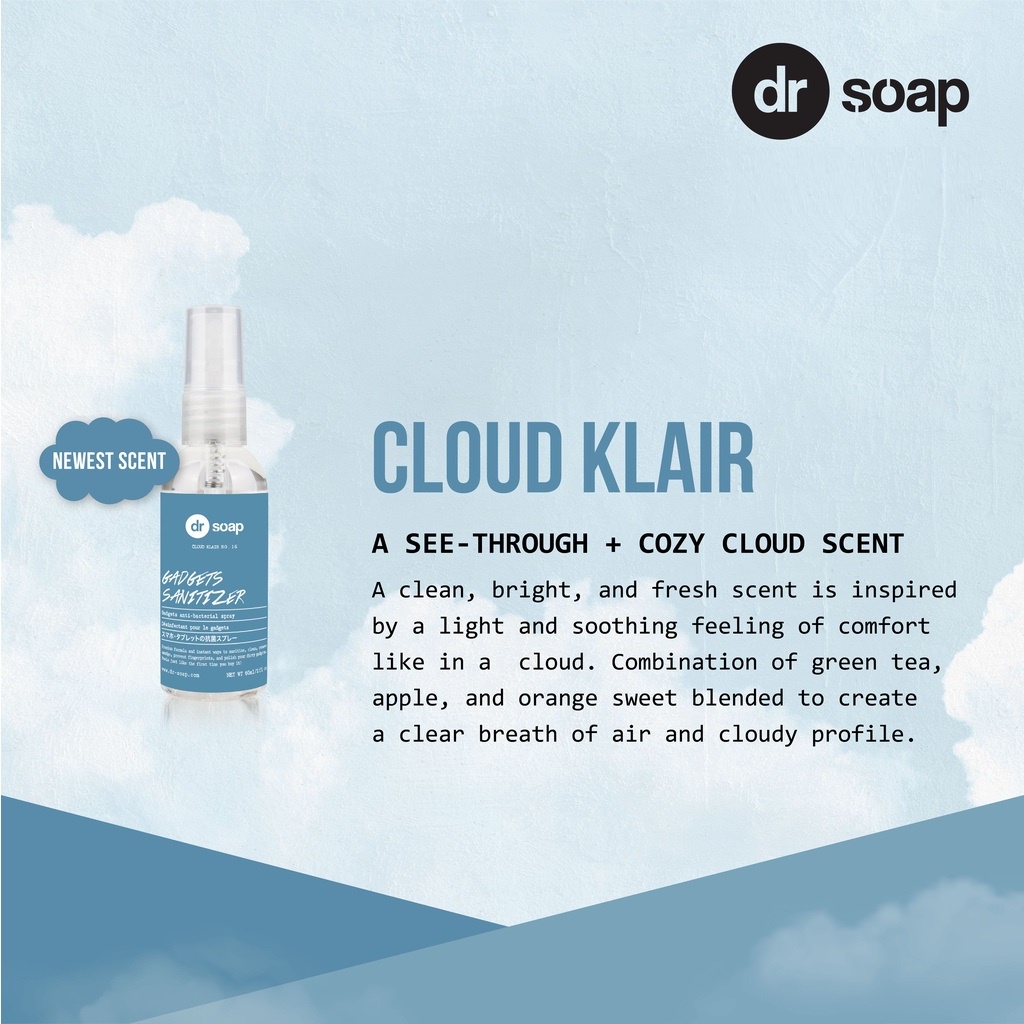 Dr. Soap Gadget Sanitizer Spray 60ml