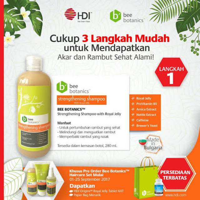 Shampoo + royal jelly hdi