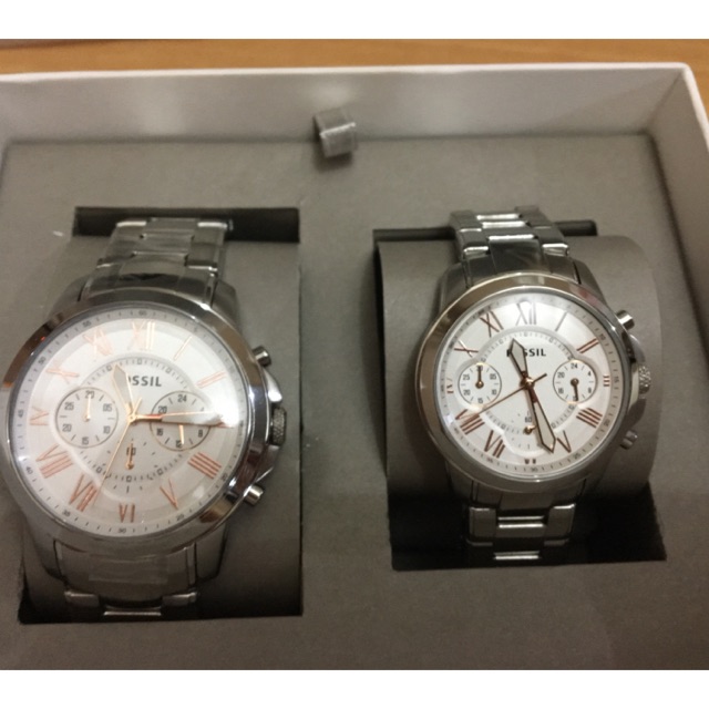 Fossil Couple Watch 100% ORIGINAL