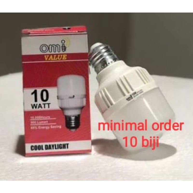 lampu led 10 watt pcb almunium garansi 6 bln