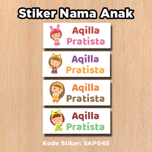 

Sticker Label Nama Cute Aqilla