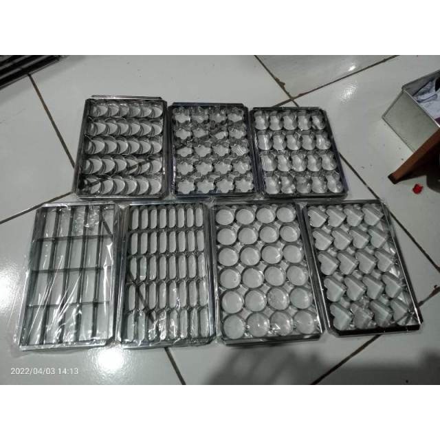 Cetakan Kastengel 20 LUBANG / Cookies Cutter Besar / Cetakan Putri Salju / Cetakan Kue Kering / Ceta