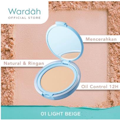 [REFILL] ^ KYRA ^ Wardah Two Way Cake Bedak Padat Lightening Powder Foundation Light Feel