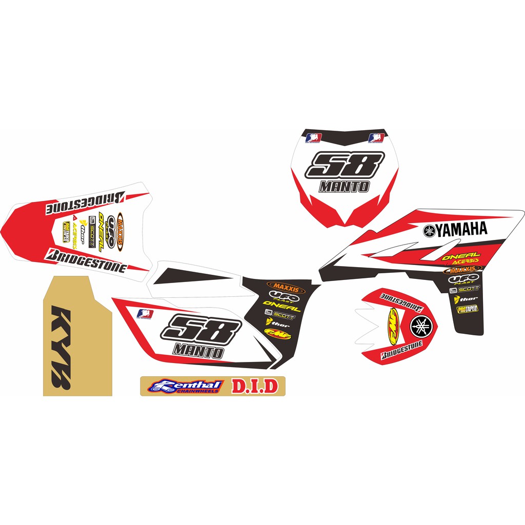 DECAL YZ 250