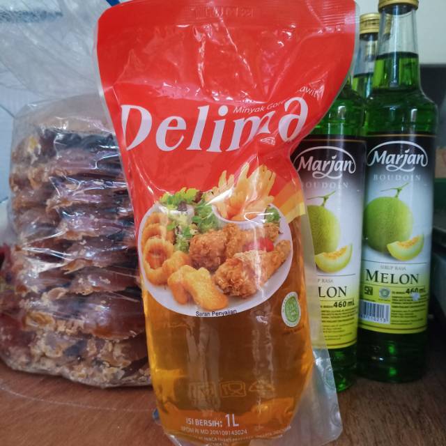 Minyak goreng Delima 1liter