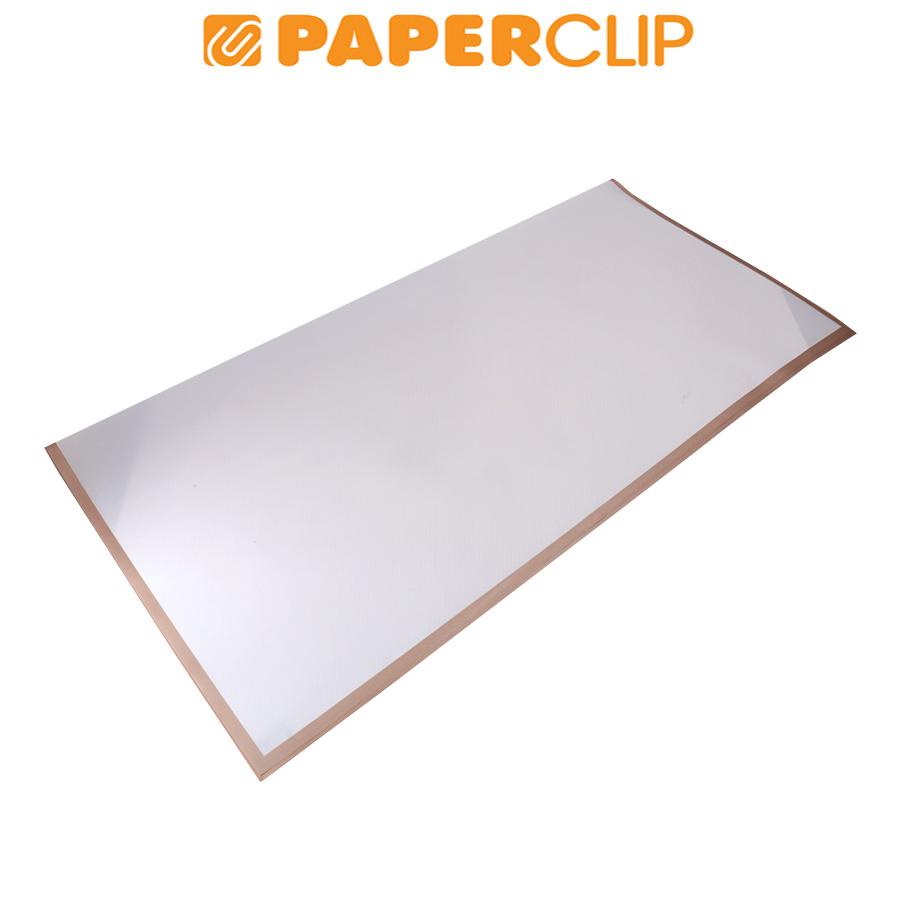 

FLOWER WRAP CELLOPHANE WHITE LIST GOLD