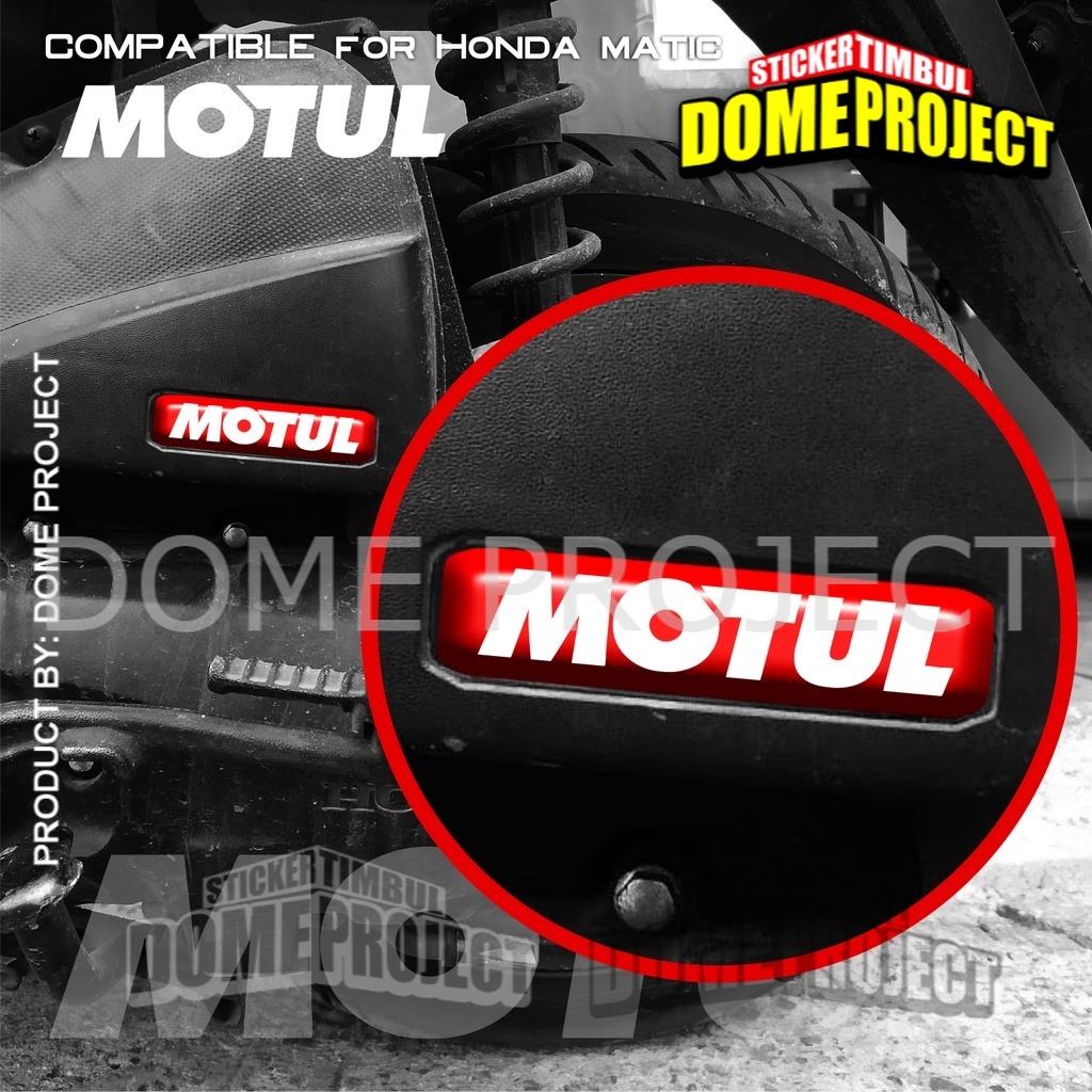 STIKER MOTOR HONDA EMBLEM TIMBUL ESP 3D LOGO MOTUL BOX FILTER VARIO BEAT SCOOPY PCX AKSESORIS AESTHETIC KEREN