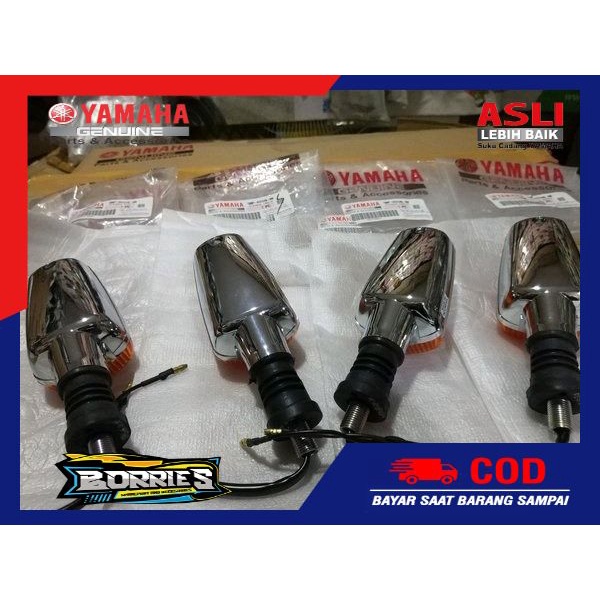 LAMPU SEIN SEN RITING RX KING SCORPIO Set Depan Belakang 2002-2006 ORIGINAL YAMAHA