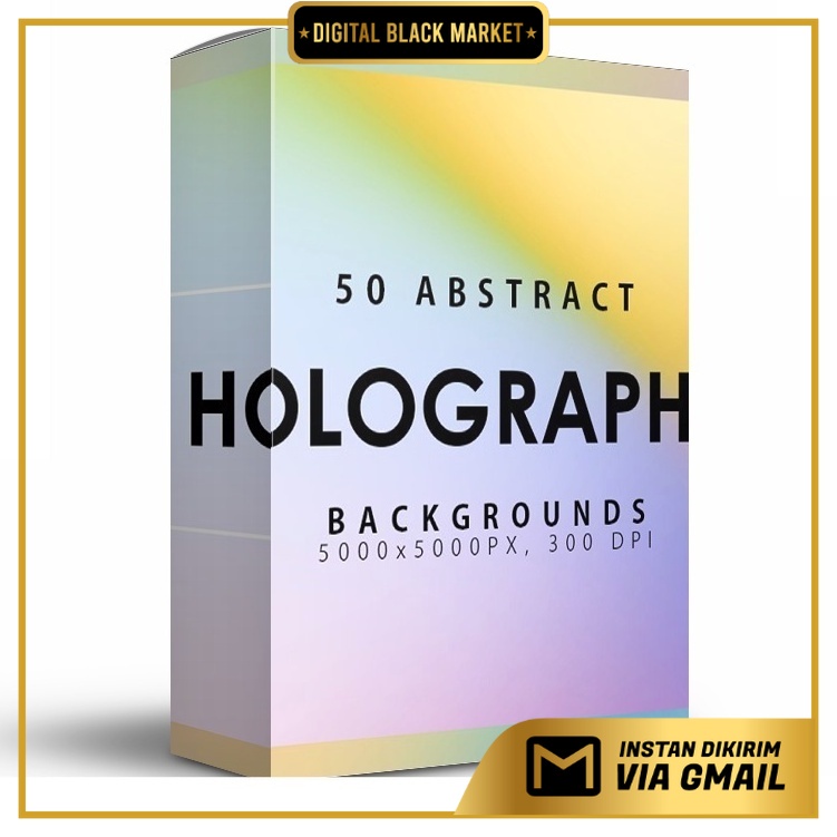 50 Holographic Backgrounds - JPEG Ultra HD