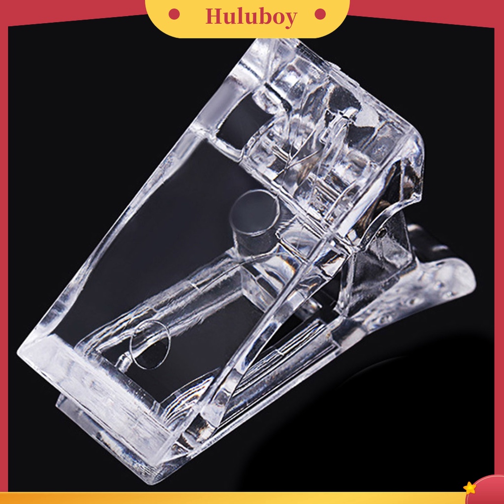 Huluboy Huluboy♡ Klip Pembentuk Kuku Palsu Akrilik Tahan Lama Mudah Dibersihkan