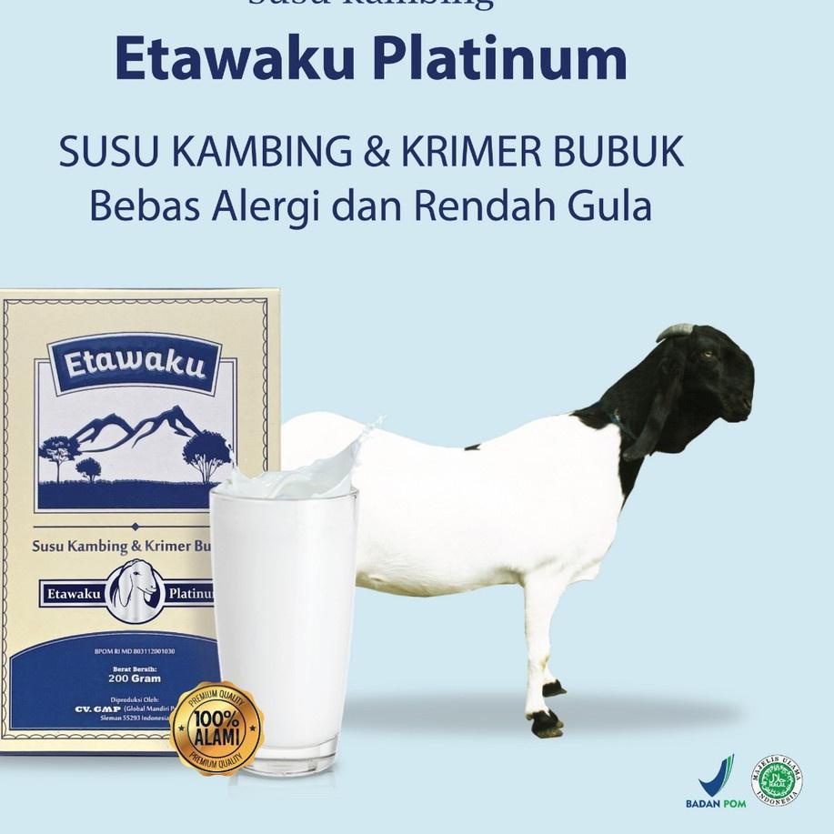 

⭐Grosir ETAWAKU PLATINUM - SUSU KAMBING ETAWA BUBUK - Baik untuk Tulang Sendi dan Pernafasan | Ready Stok | Termurah | Grosir