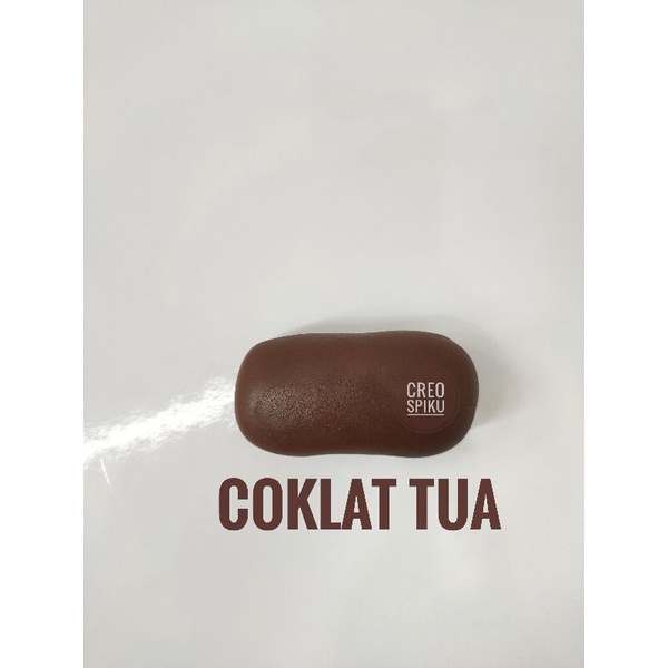 

fondant icing sugar warna coklat tua / dark chocolate
