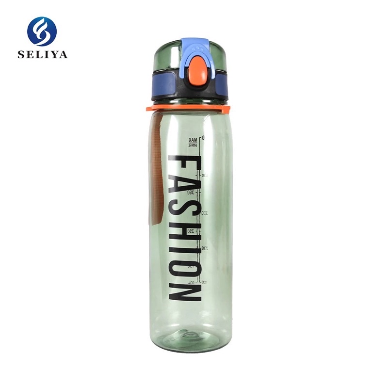 Botol Minum / Tempat Minum Fashion Clip Sport 600ml BPA FREE 7918