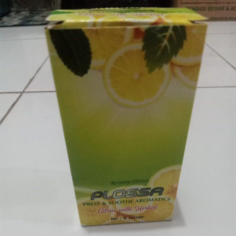 plossa Citrus box isi 6 pcs 10mli