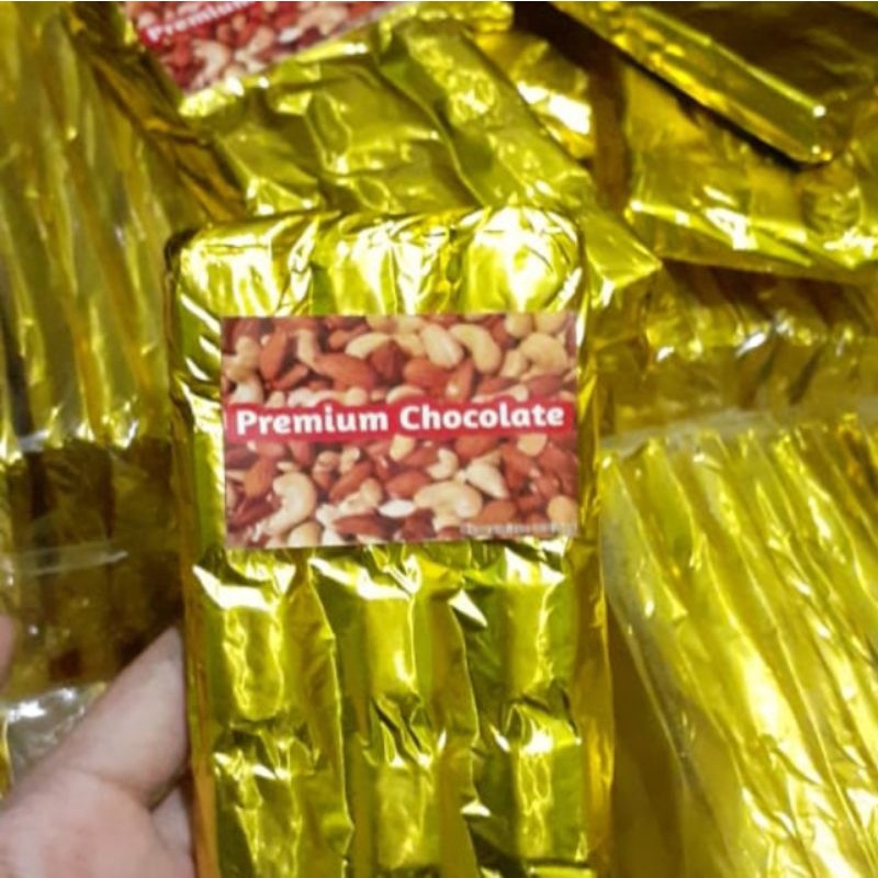 

coklat leburan silverqeen premium kemasan foil isi 10pcs