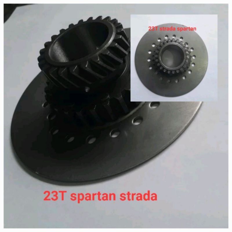 gigi kopling 23T vespa strada spartan
