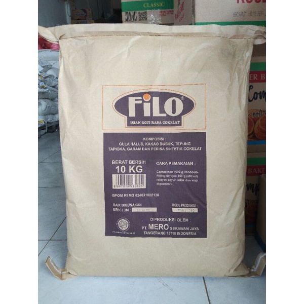 

Filo Coklat Bubuk 10kg Filling Coklat