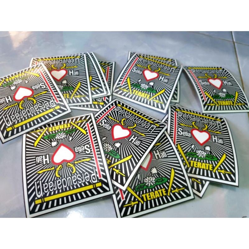 

stiker psht / stiker printing logo psht stiker setia hati terate