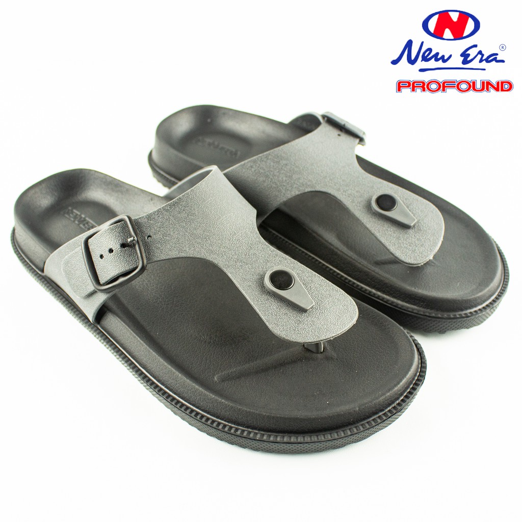 Sandal japit karet pria New era 1137