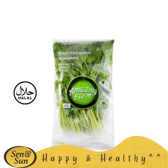

Sen&Sun Hydroponic Bayam Hijau 250 gr