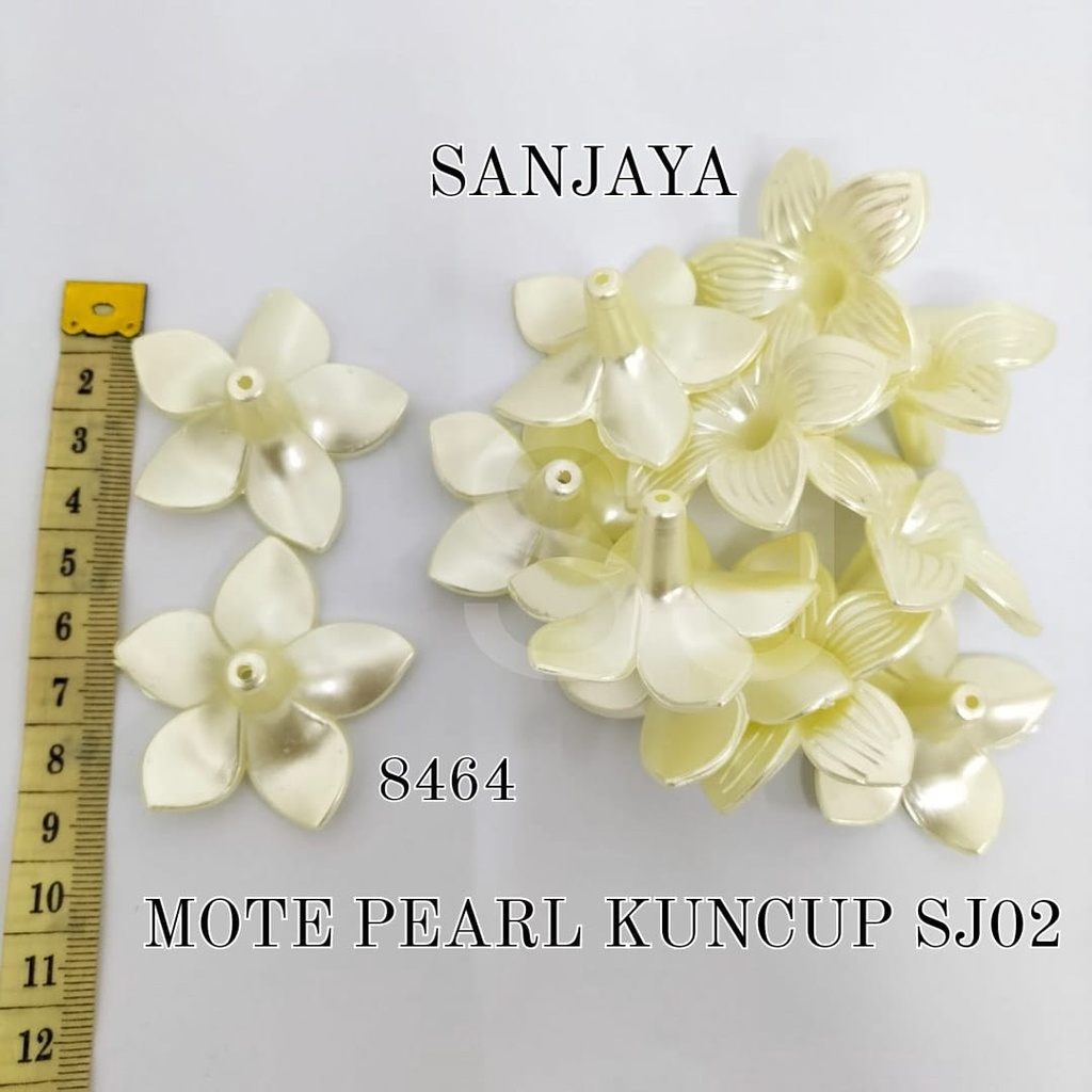 MOTE PEARL / MANIK CORONG AKRILIK / MANIK PEARL KUNCUP / MOTE PEARL KUNCUP 8464 SJ02