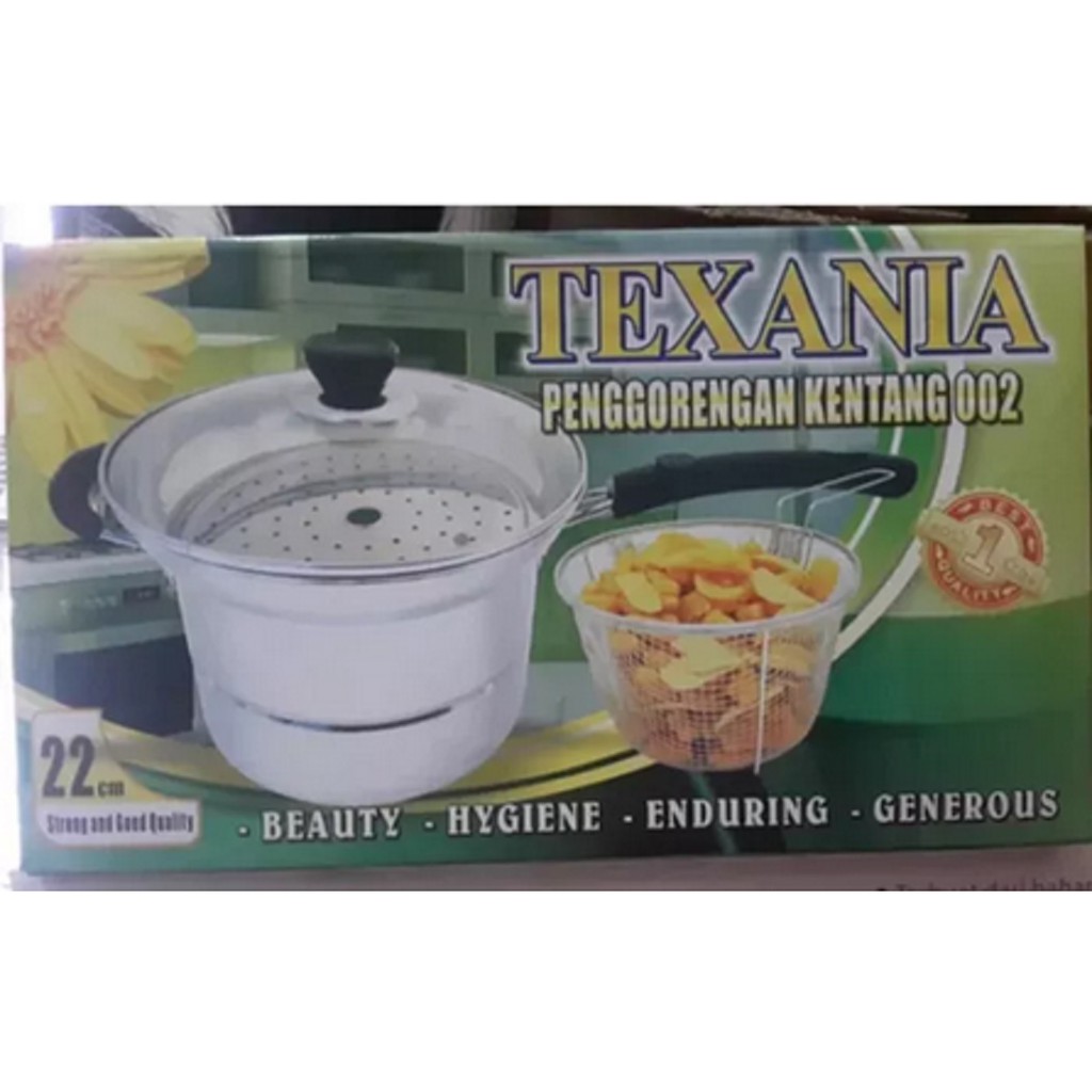 Penggorengan Kentang Multy Fryer Serbaguna 22cm