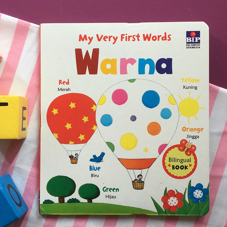 My Very First Words : Warna (Board Book) - Buku Anak Original BIP Gramedia