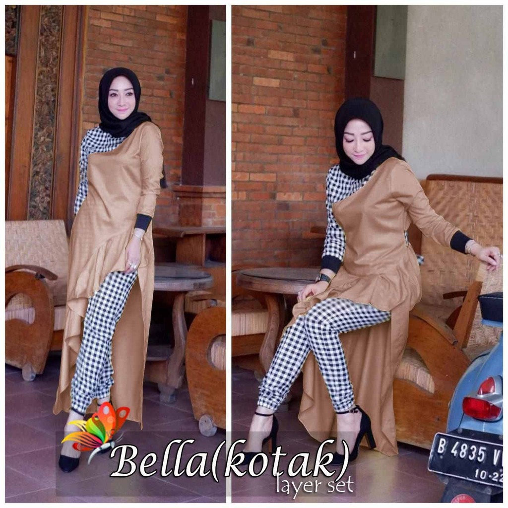 SET BELLA (KOTAK) 2 WARNA