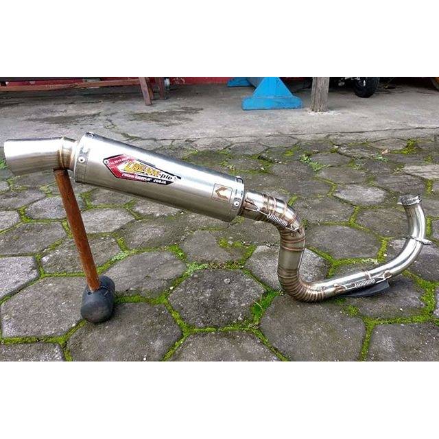 Knalpot matic 200cc Creampie muffler