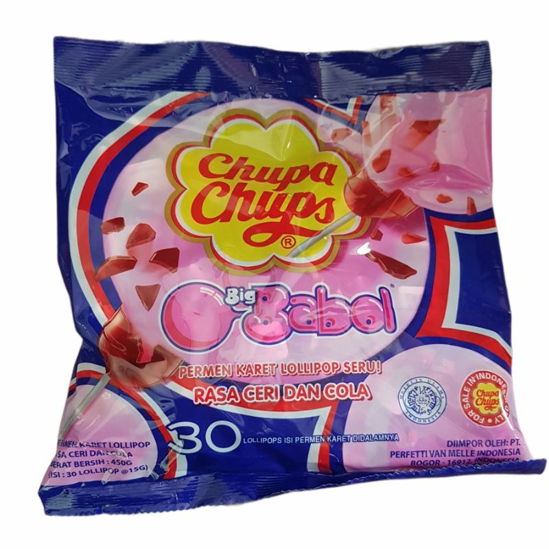 

Permen Chupa Chup Gum Filled Bag isi 30