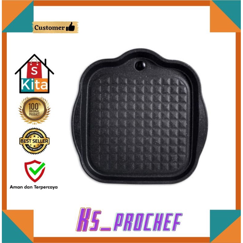 Krischef wajan pemanggang plat wajan pemanggang Grill pan