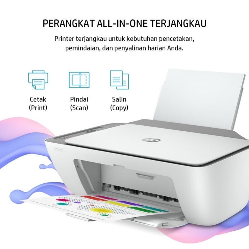 Hp Deskjet Ink Advantage 2776 All In One Printer Wifi Shopee Indonesia