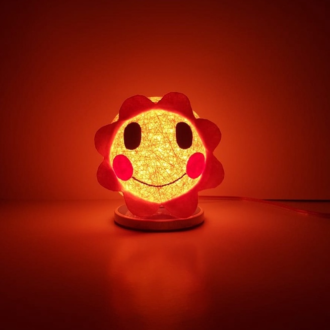 Lampu tidur , lampu benang, lampu tidur karakter, lampu unik, kado unik, Sunflower