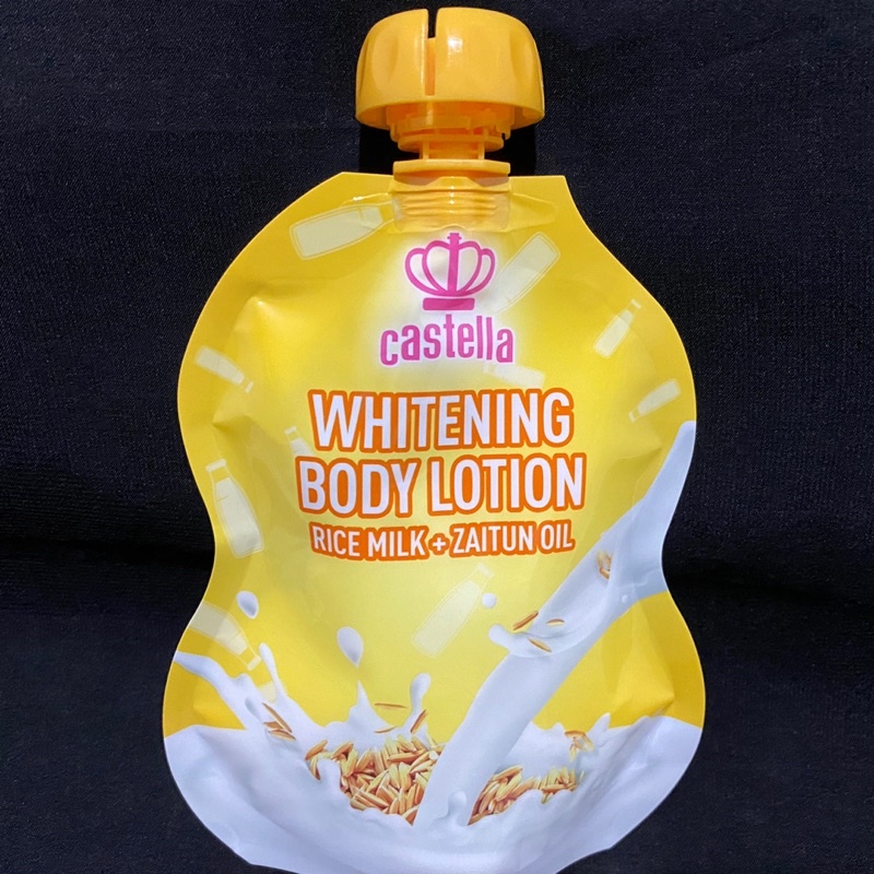 WHITENING BODY LOTION CASTELLA RICE MILK OLIVE ROSE KRIM PEMUTIH KULIT SUSU BERAS ZAITUN MAWAR