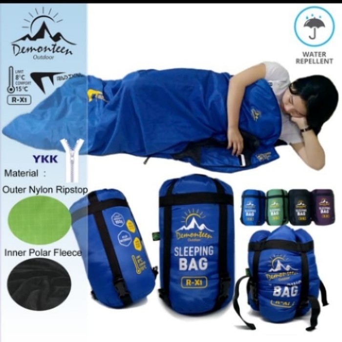 Sleeping Bag SB Demonteen Polar matras Camping