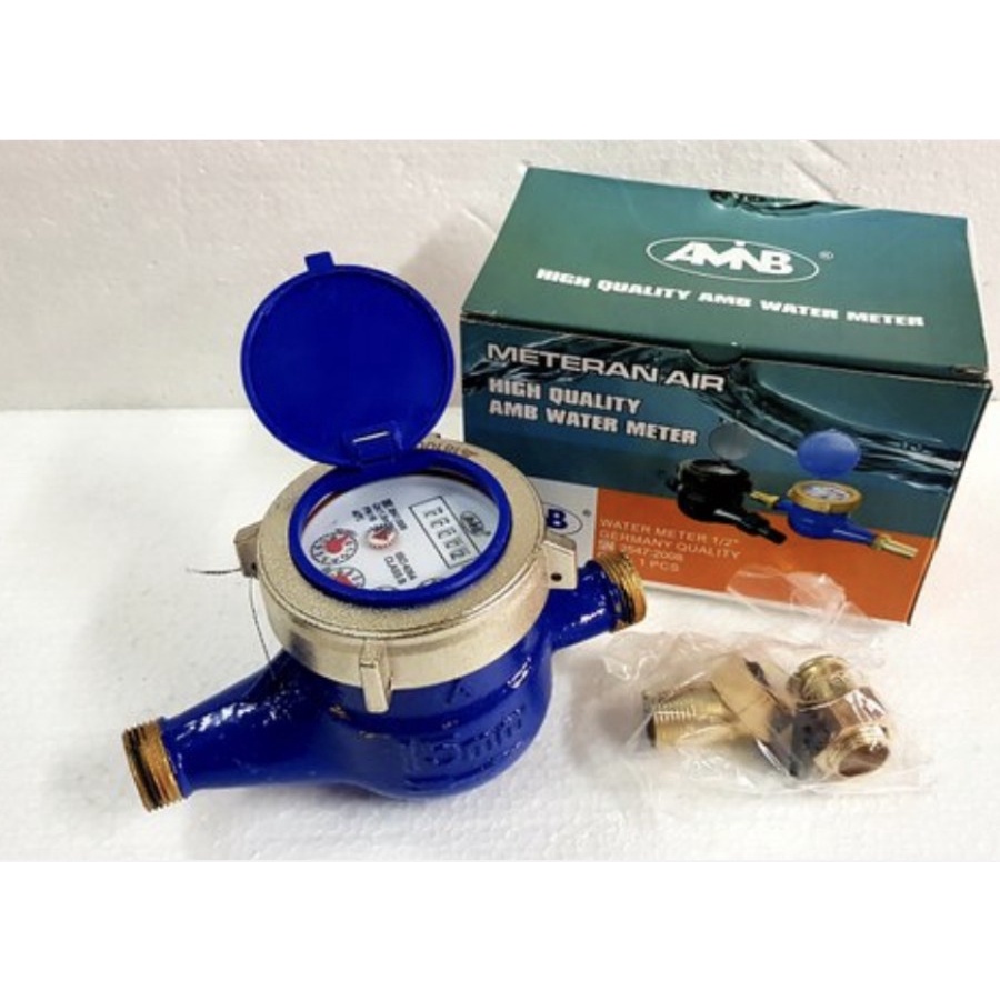 Meteran air pam NANKAI body besi