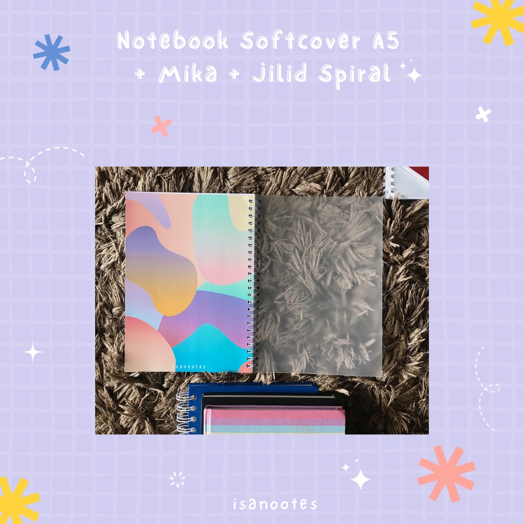 

Notebook Custom A5 Softcover + Mika | Custom Notebook - Planner - Journal - Agenda