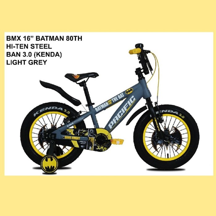 Unik sepeda anak bmx 16 pacific BATMAN NEW Murah