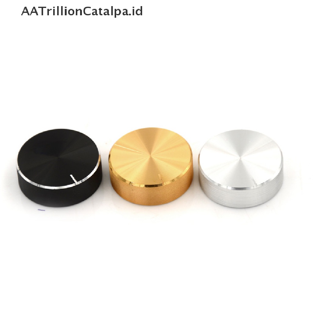 Aatrillioncatalpa 1PC Knob Kontrol Volume CD Amplifier Bahan Aluminum Ukuran 30x10