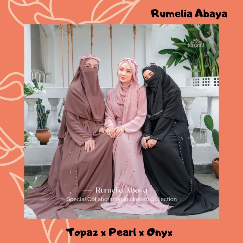 [READY STOK] Rumelia Abaya by Kazami / Abaya Exclusive