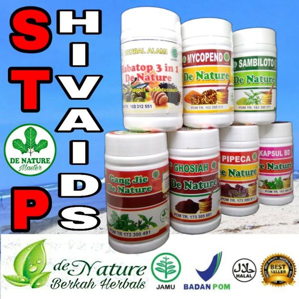 Obat Gejala HIV | ARV | HIV AIDS | SIPILIS | GONORE | KENCING DARAH | Anti Virus HIV De Nature