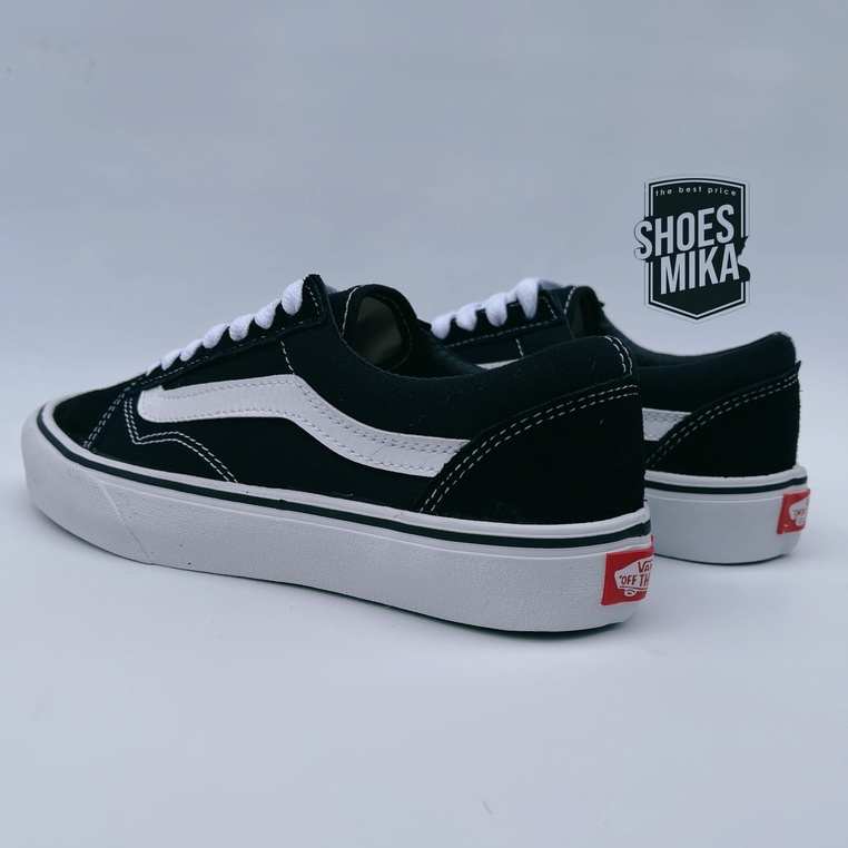 Sepatu Vans Oldskool Black White Premium