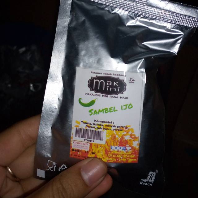 

MAKRONI MINI VOIL MAKRONI -17GR MINIMAL 200 GROSIR