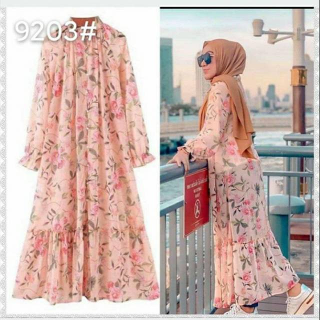 pingky dress flower bkk premium by RX