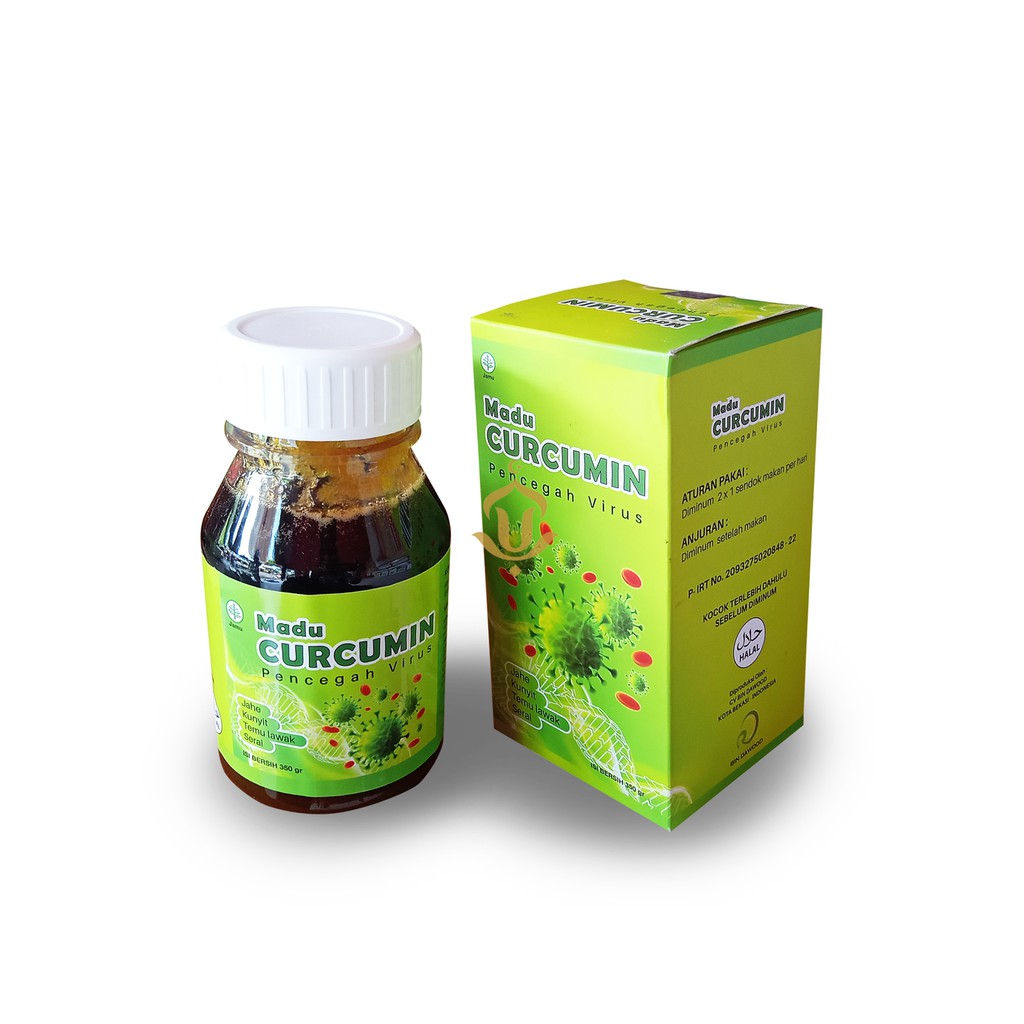 

Madu Curcumin Pencegah Virus (Jahe, Kunyit, Temu lawak dan Serai) Bin Dawood