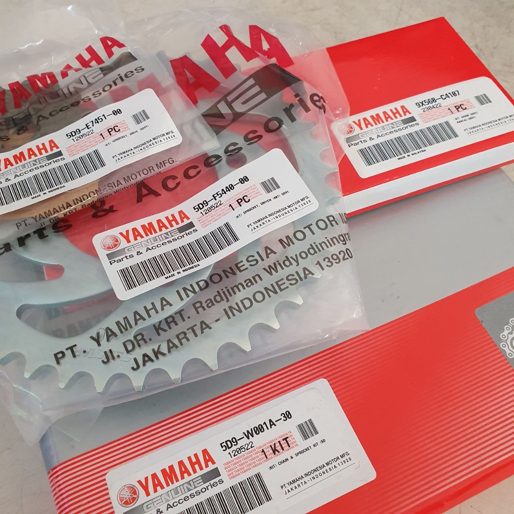 Gear Set Vega ZR / 5D9-W001A-30